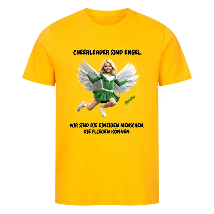 "Cheerleader sind Engel" - Premium Shirt Unisex - cheerwear