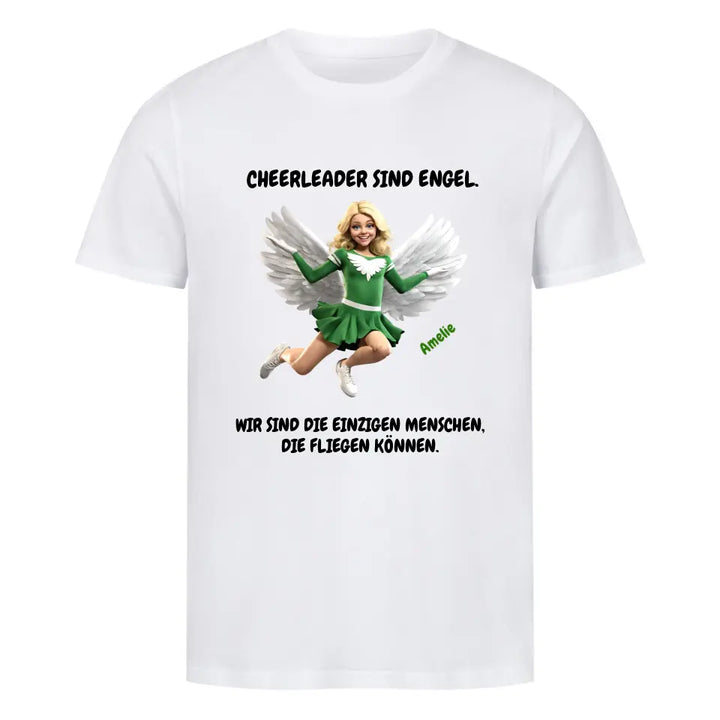 "Cheerleader sind Engel" - Premium Shirt Unisex - cheerwear