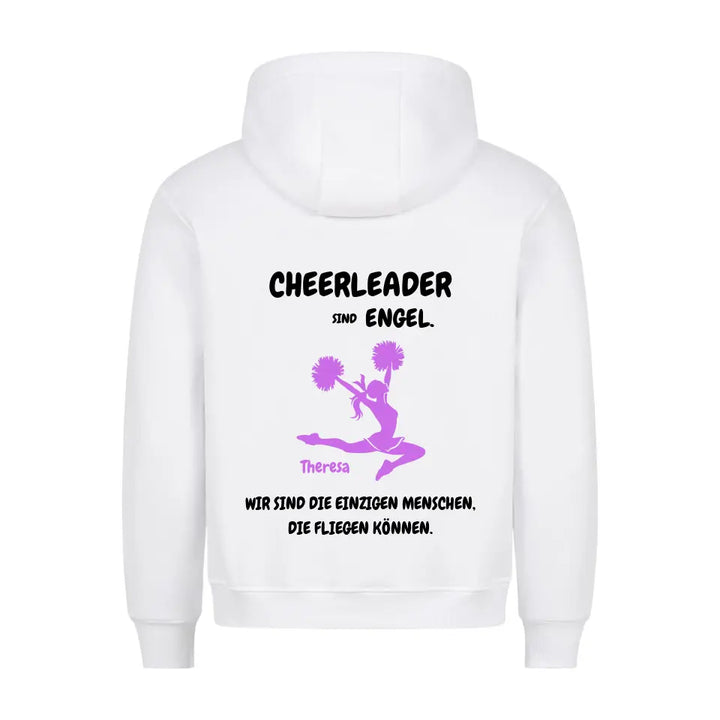 "Cheerleader sind Engel" - Hoodie Unisex (personalisierbar) - cheerwear