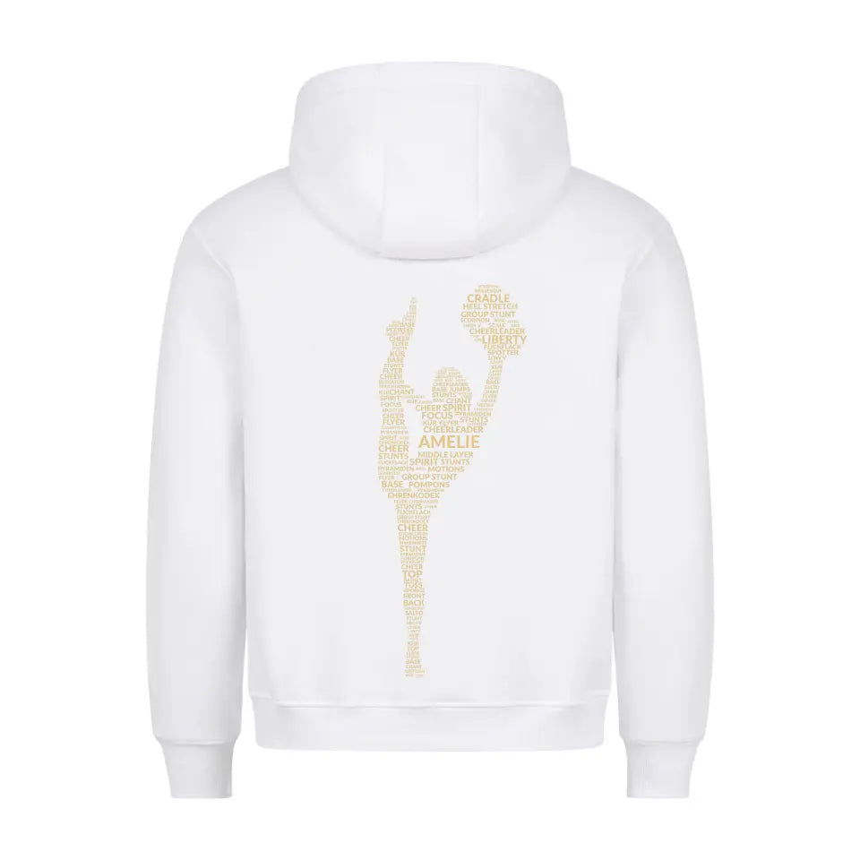 "Cheerleader" - Hoodie Unisex (personalisierbar) - cheerwear