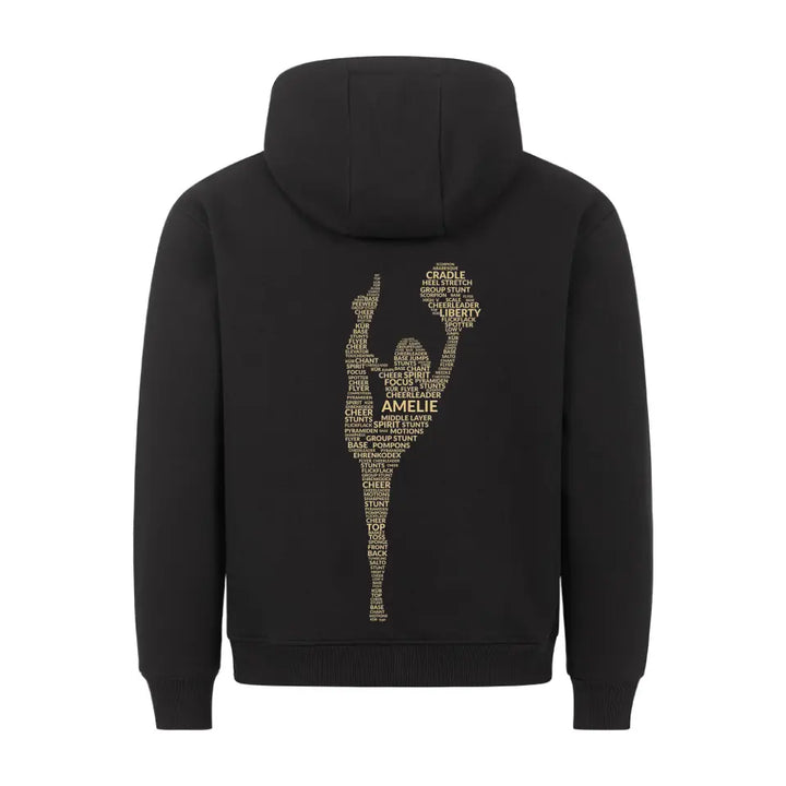 "Cheerleader" - Hoodie Unisex (personalisierbar) - cheerwear