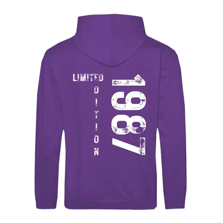 "Limited Edition" - Zipper Hoodie Unisex (personalisierbar) - cheerwear