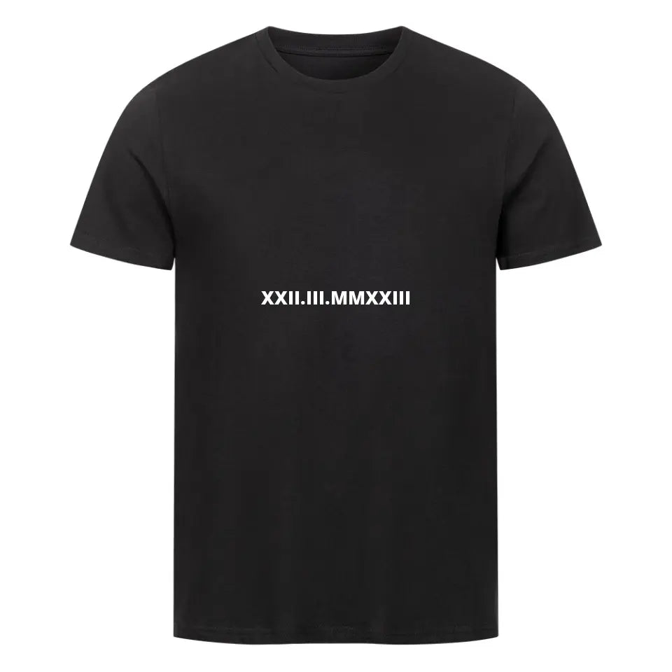 "Jahrestag" - Shirt Unisex (personalisierbar) - cheerwear