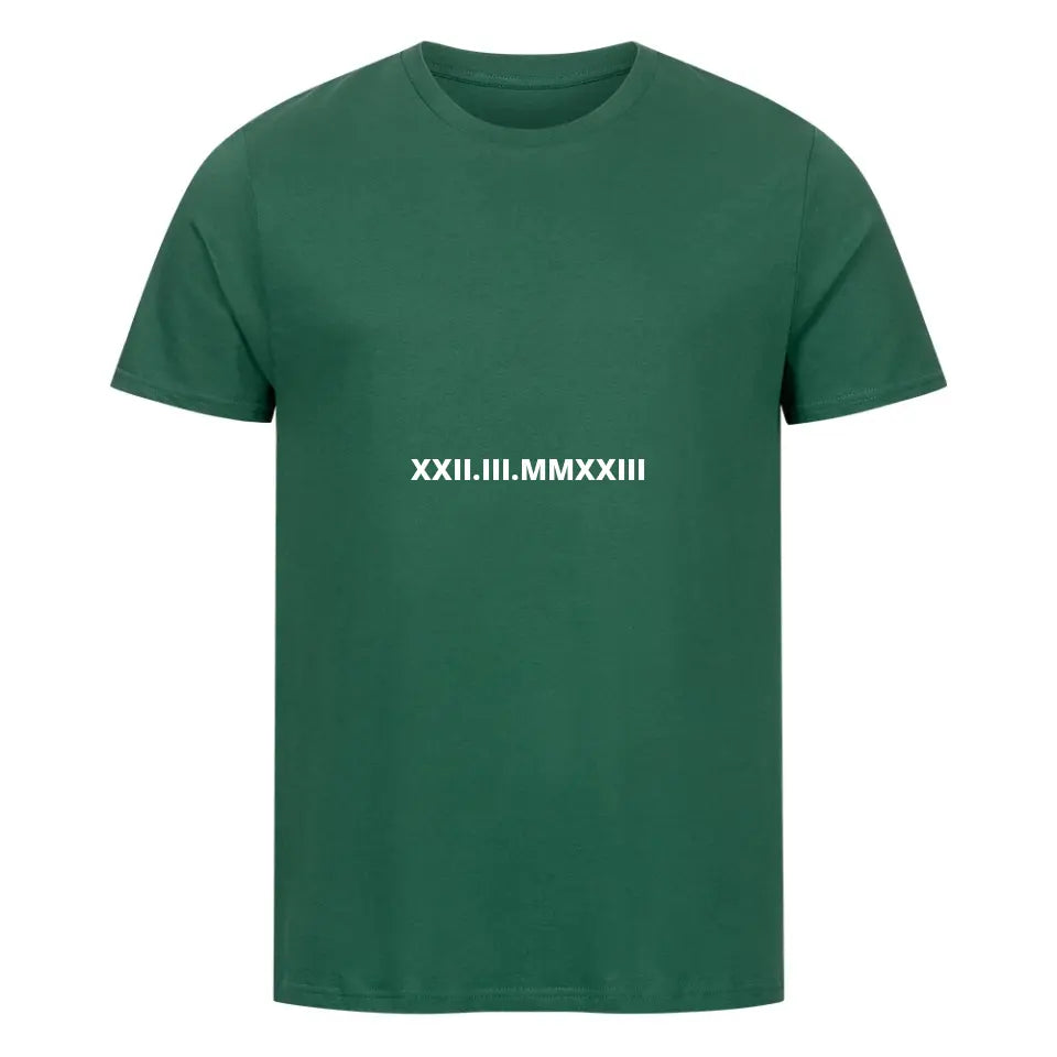 "Jahrestag" - Shirt Unisex (personalisierbar) - cheerwear