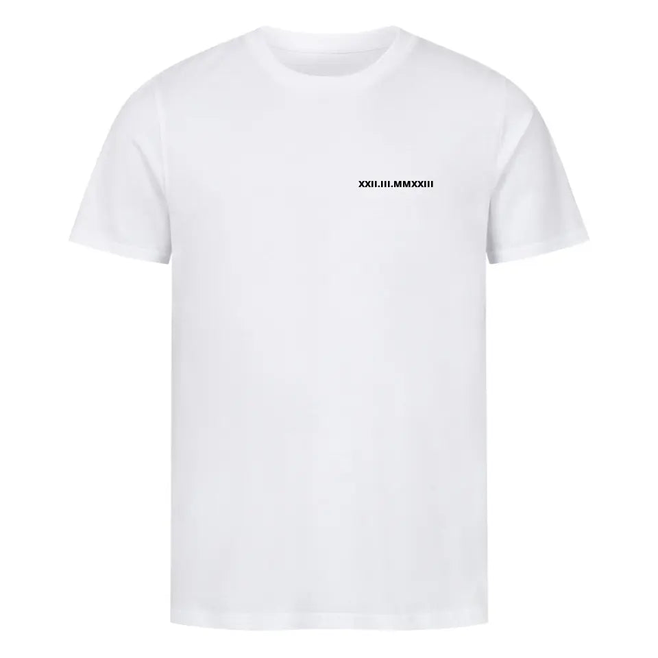 "Jahrestag" - Shirt Unisex (personalisierbar) - cheerwear