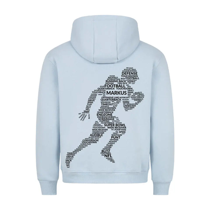 "Touchdown" - Hoodie Unisex (personalisierbar) - cheerwear