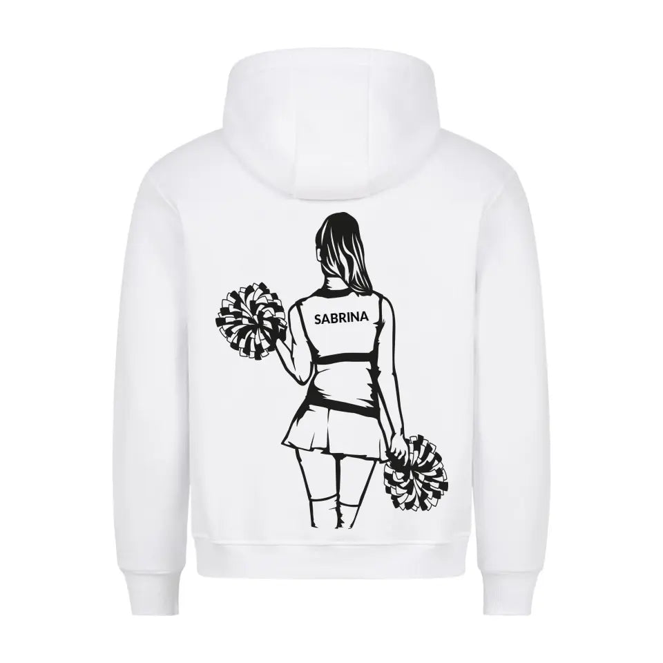 "Cheerleader Unique" - Hoodie Unisex (personalisierbar) - cheerwear