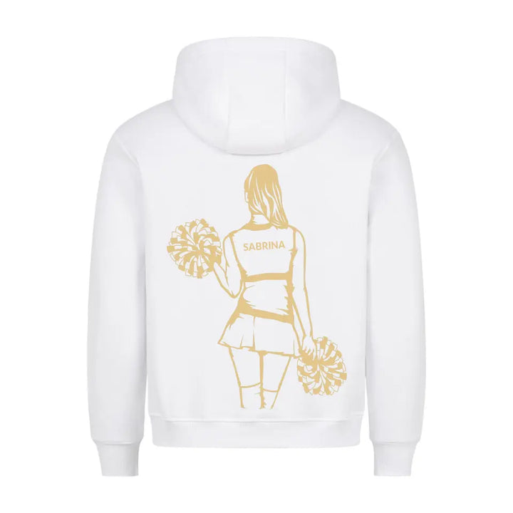 "Cheerleader Unique Gold" - Hoodie Unisex (personalisierbar) - cheerwear