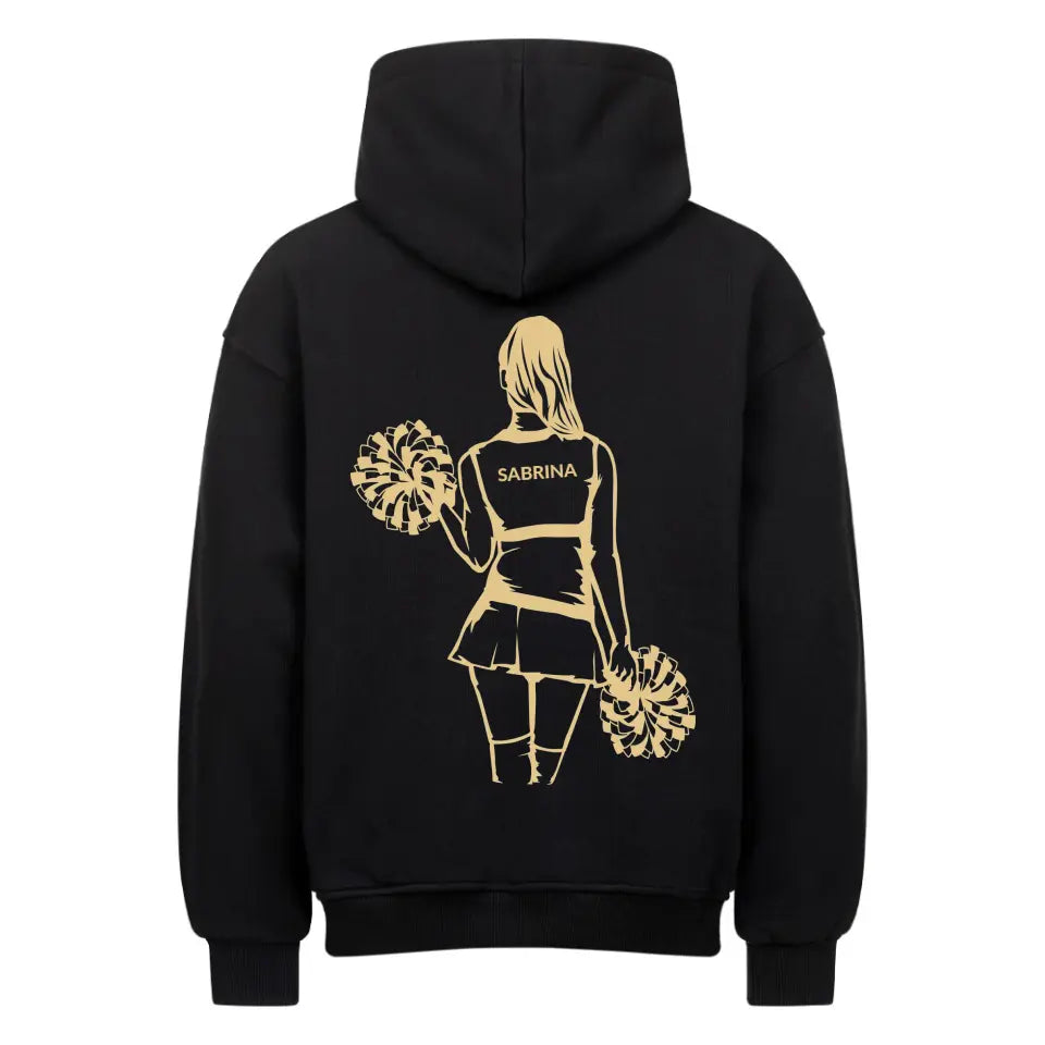 "Cheerleader Unique" Oversized Hoodie Unisex 380 GSM (personalisierbar) - cheerwear