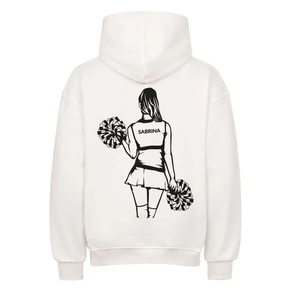 "Cheerleader Unique" Oversized Hoodie Unisex 380 GSM (personalisierbar) - cheerwear