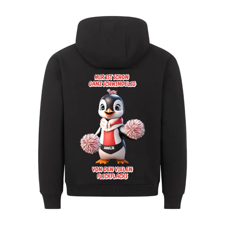 "Cheer Pinguin" Hoodie Unisex (personalisierbar) - cheerwear