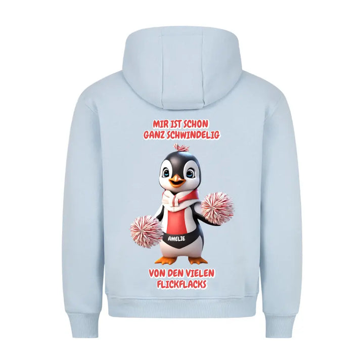 "Cheer Pinguin" Hoodie Unisex (personalisierbar) - cheerwear