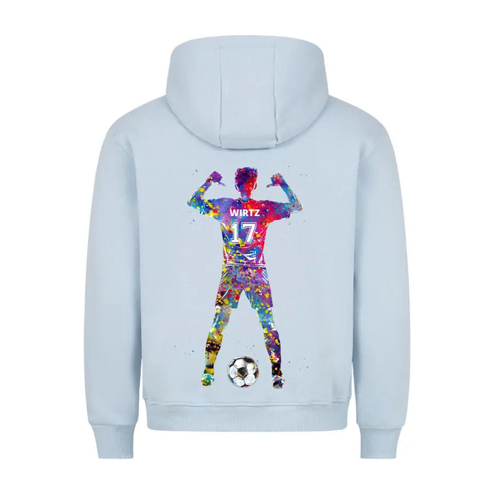 "Fußball Kunst" Hoodie Unisex (personalisierbar) - cheerwear