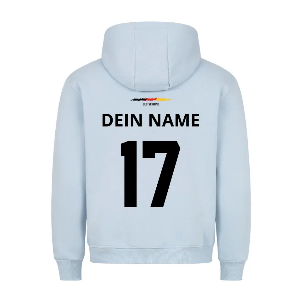 "Deutschland Individual" EM-Hoodie (personalisierbar) - cheerwear