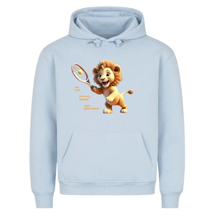 "Tennis Löwe" Hoodie Unisex (personalisierbar) - cheerwear