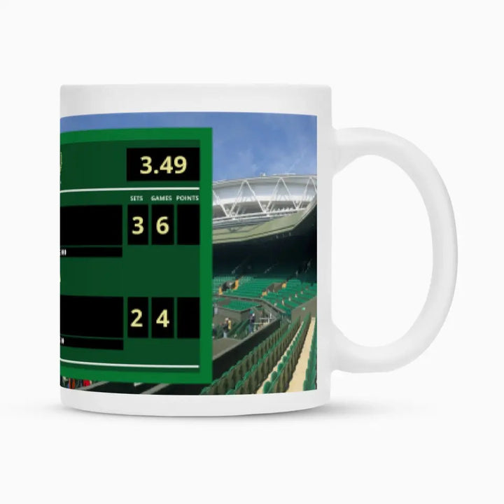 "Wimbledon Match" Tasse (personalisierbar) - cheerwear