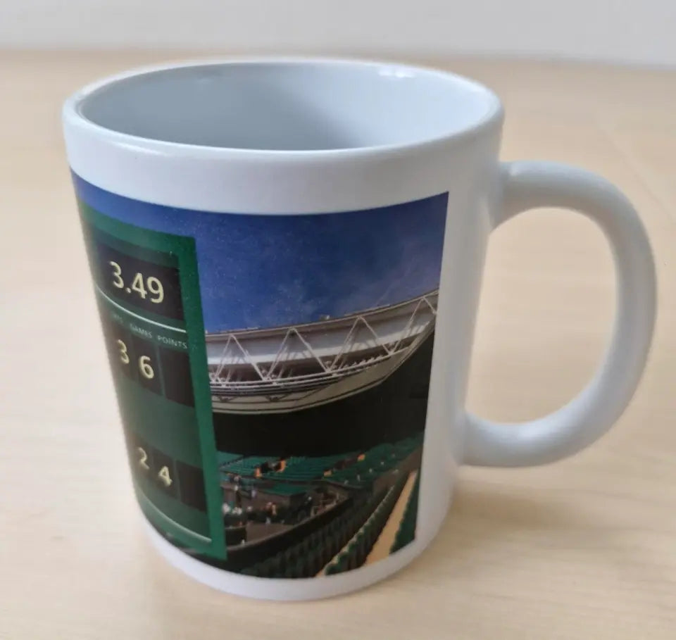 "Wimbledon Match" Tasse (personalisierbar) - cheerwear