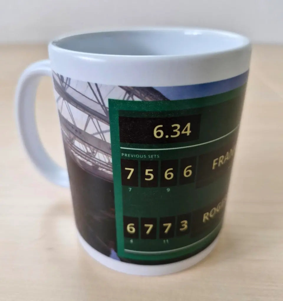 "Wimbledon Match" Tasse (personalisierbar) - cheerwear