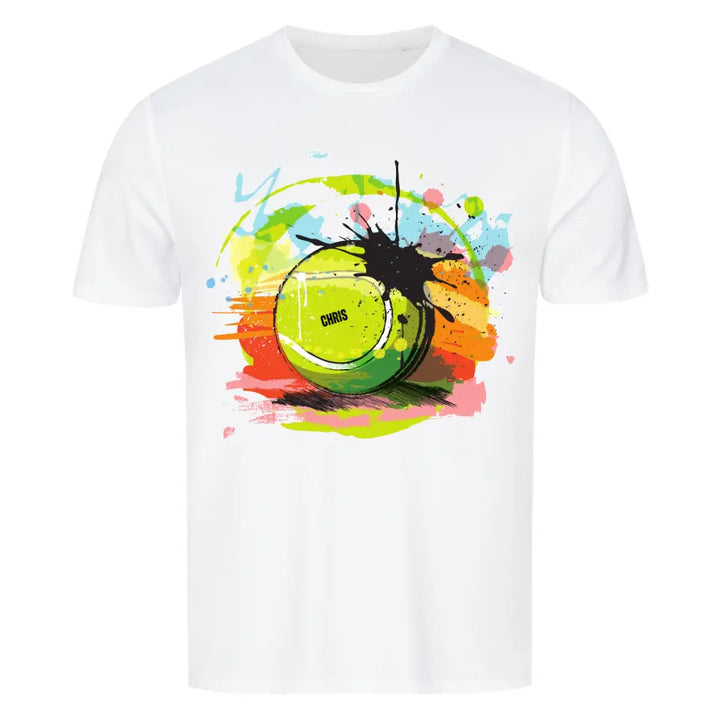 "Tennis Klecks" Sport Shirt Unisex (personalisierbar) - cheerwear