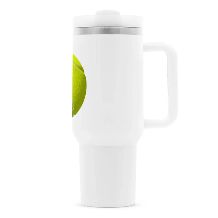 "Tennisball" Becher (personalisierbar) - cheerwear