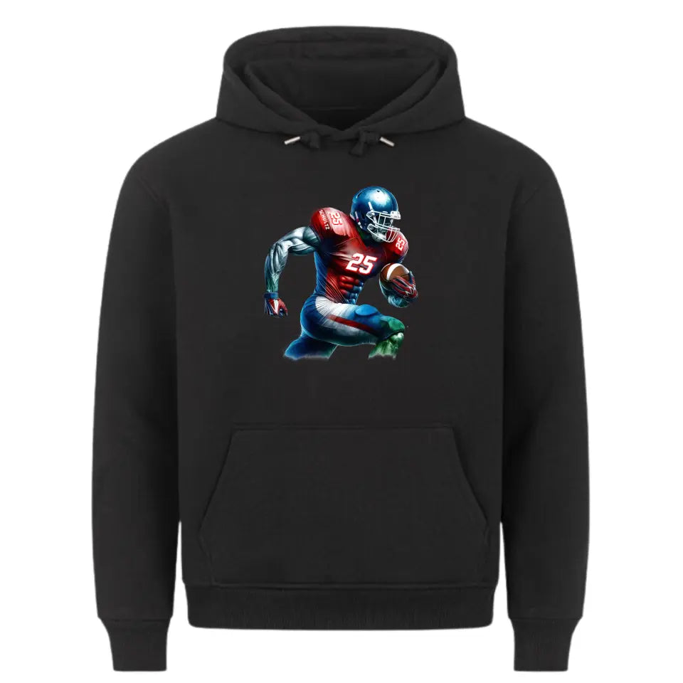 "Power Football" Hoodie Unisex (personalisierbar) - cheerwear