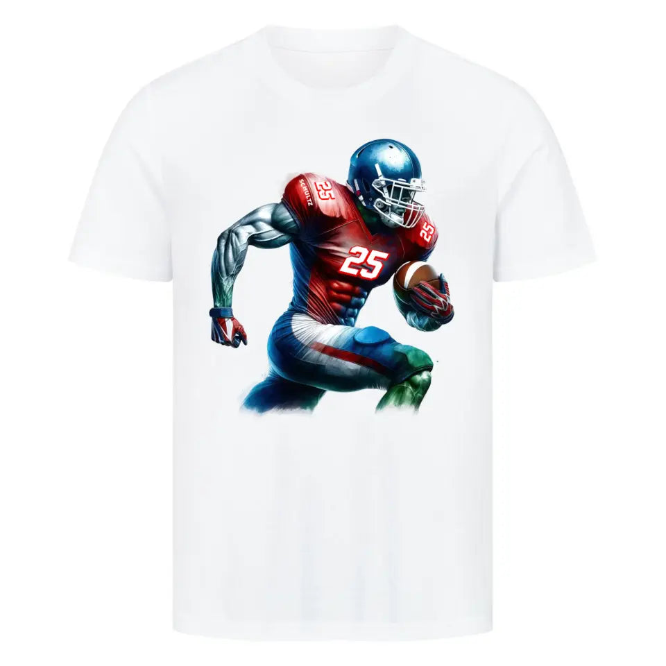 "Football Power" Shirt Unisex (personalisierbar) - cheerwear