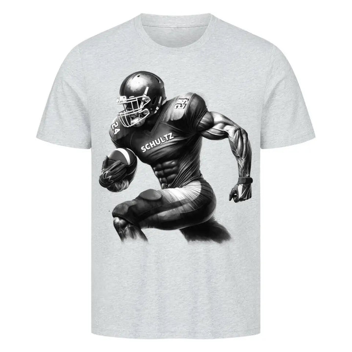 "Power Football Black n' White" Shirt Unisex (personalisierbar) - cheerwear