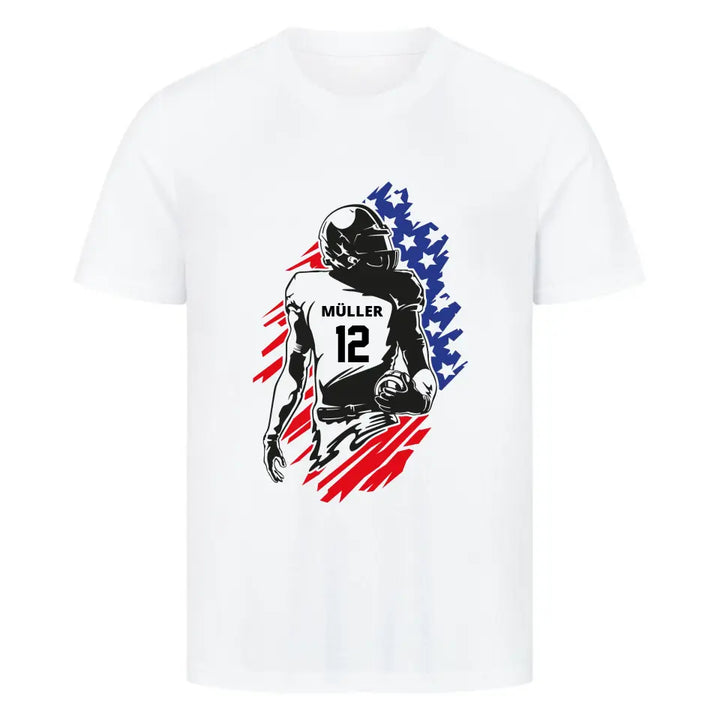 "Football USA" Shirt Unisex (personalisierbar) - cheerwear