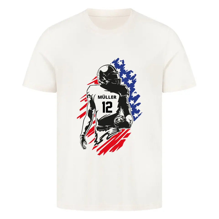 "Football USA" Shirt Unisex (personalisierbar) - cheerwear