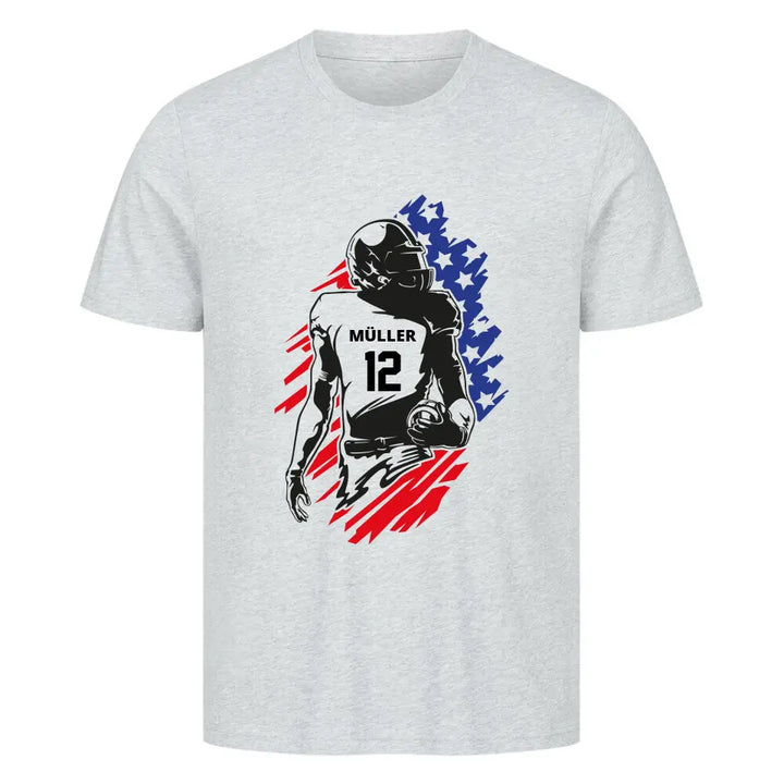 "Football USA" Shirt Unisex (personalisierbar) - cheerwear