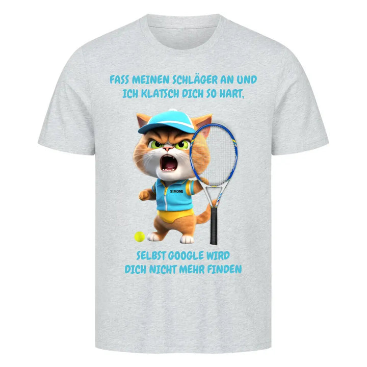 "Tennis Katze" Shirt Unisex (personalisierbar) - cheerwear