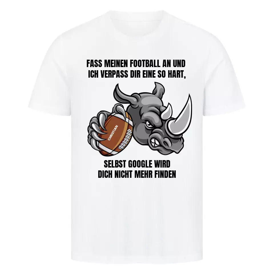 "Mein Football" Shirt Unisex (personalisierbar) - cheerwear