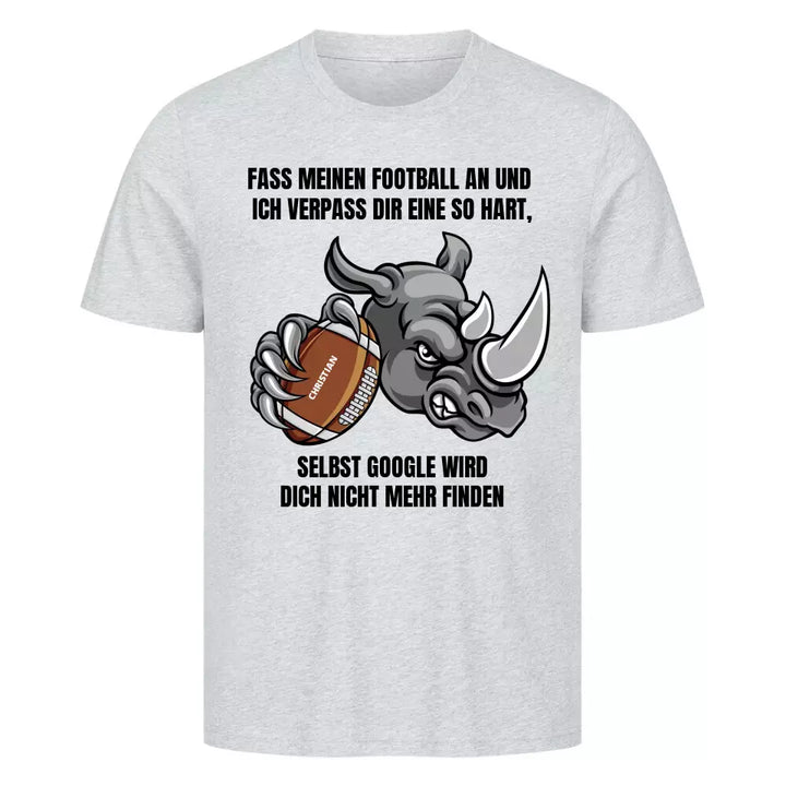 "Mein Football" Shirt Unisex (personalisierbar) - cheerwear