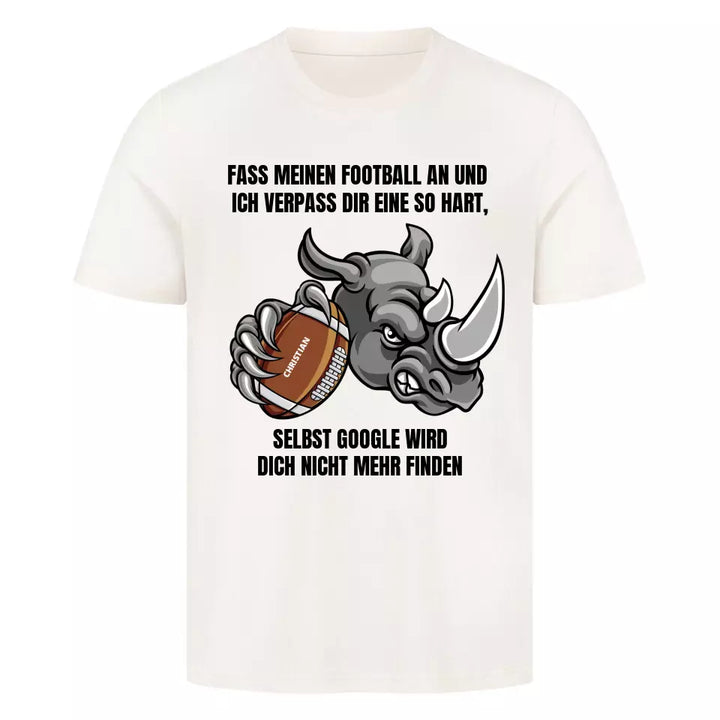 "Mein Football" Shirt Unisex (personalisierbar) - cheerwear