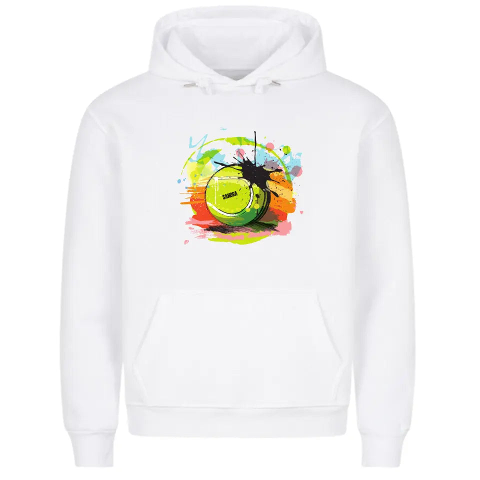 "Tennis Klecks" Hoodie Unisex (personalisierbar) - cheerwear