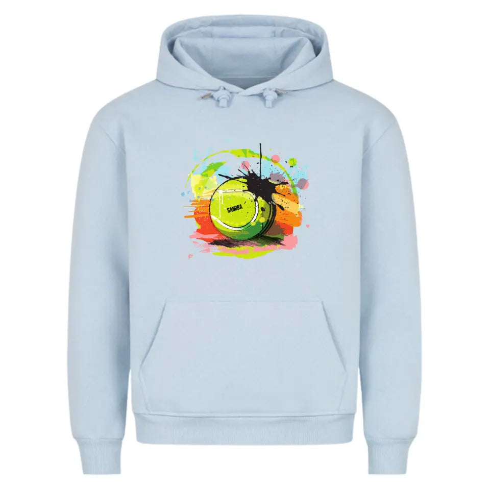 "Tennis Klecks" Hoodie Unisex (personalisierbar) - cheerwear