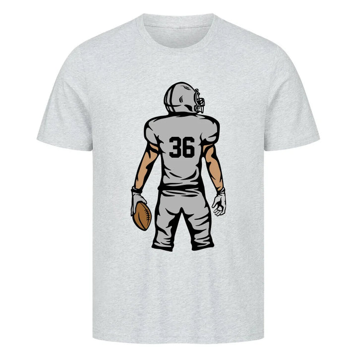 "Football Star" Premium Shirt Unisex (personalisierbar) - cheerwear