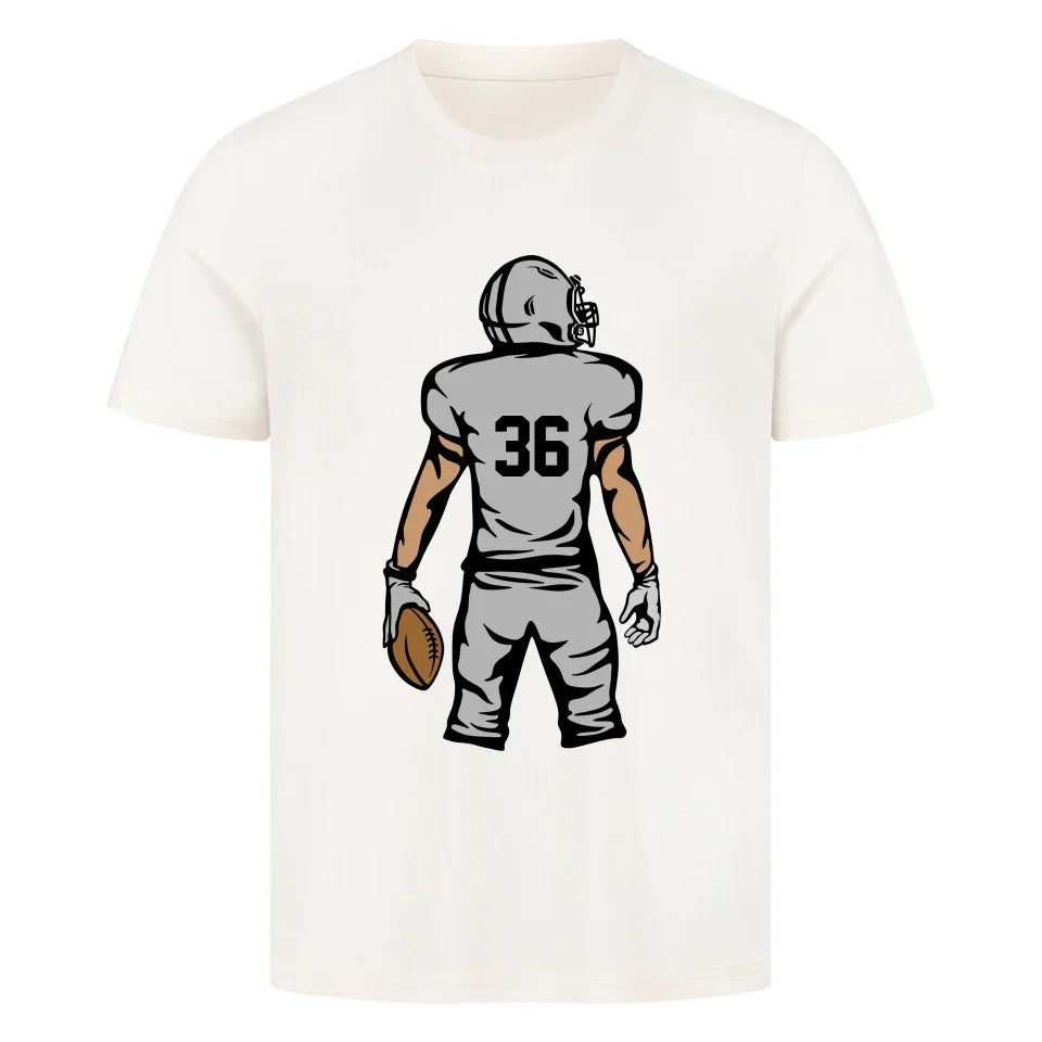 "Football Star" Premium Shirt Unisex (personalisierbar) - cheerwear