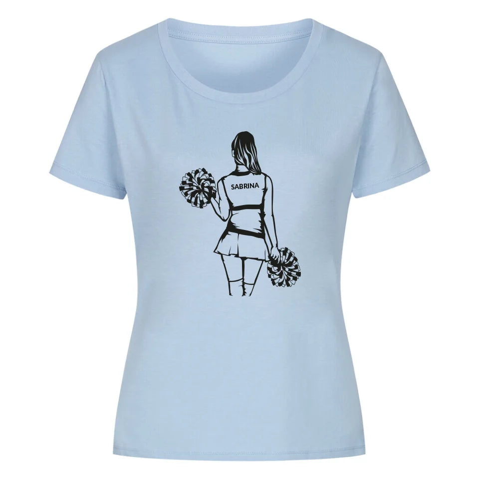 Premium Organic Shirt Women - skyblue