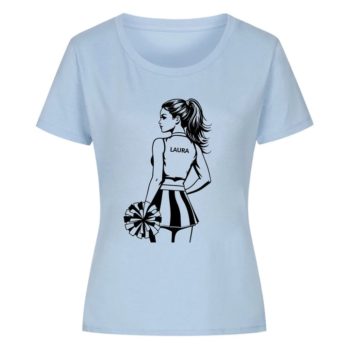 Premium Organic Shirt Women - skyblue