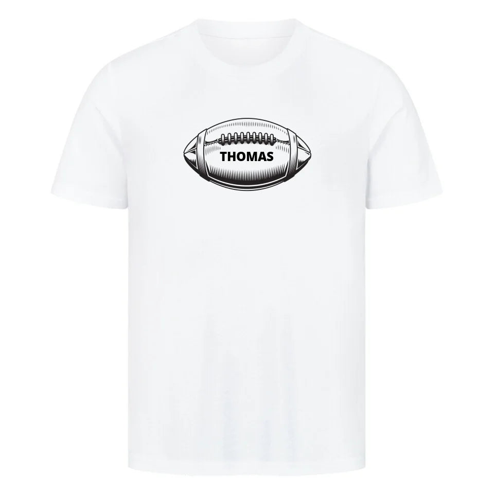 "My football" Shirt Unisex (personalisierbar) - cheerwear