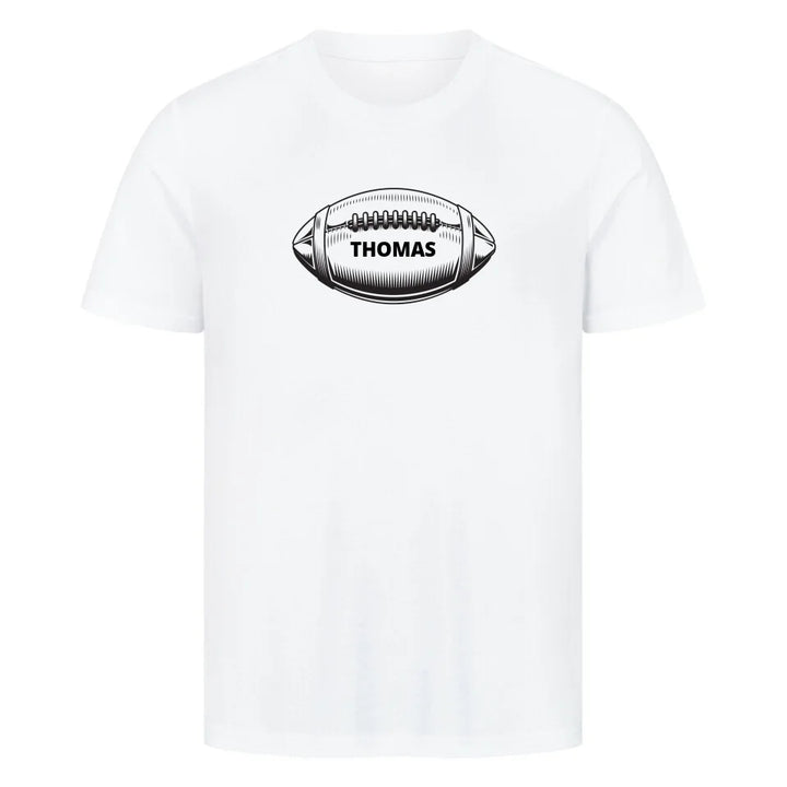 "My football" Shirt Unisex (personalisierbar) - cheerwear