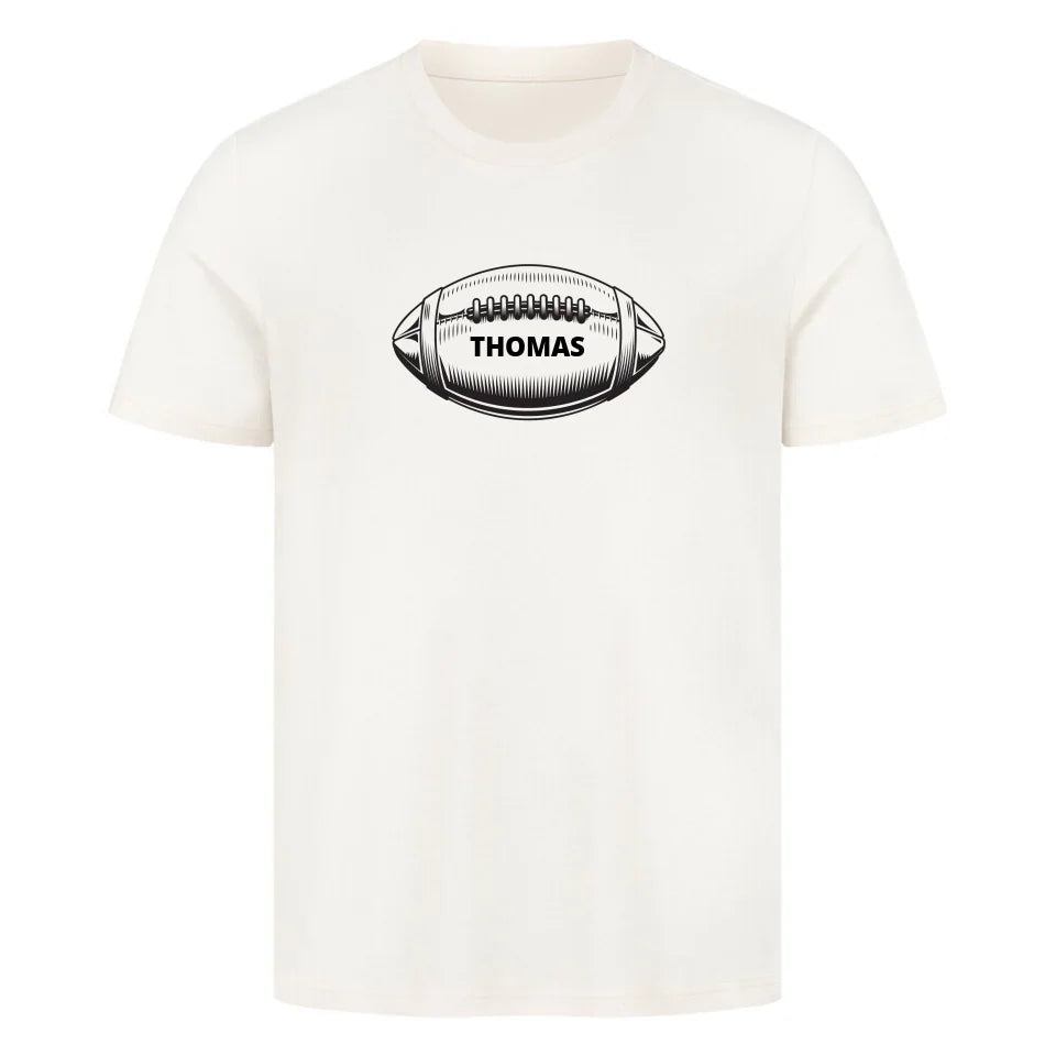 "My football" Shirt Unisex (personalisierbar) - cheerwear