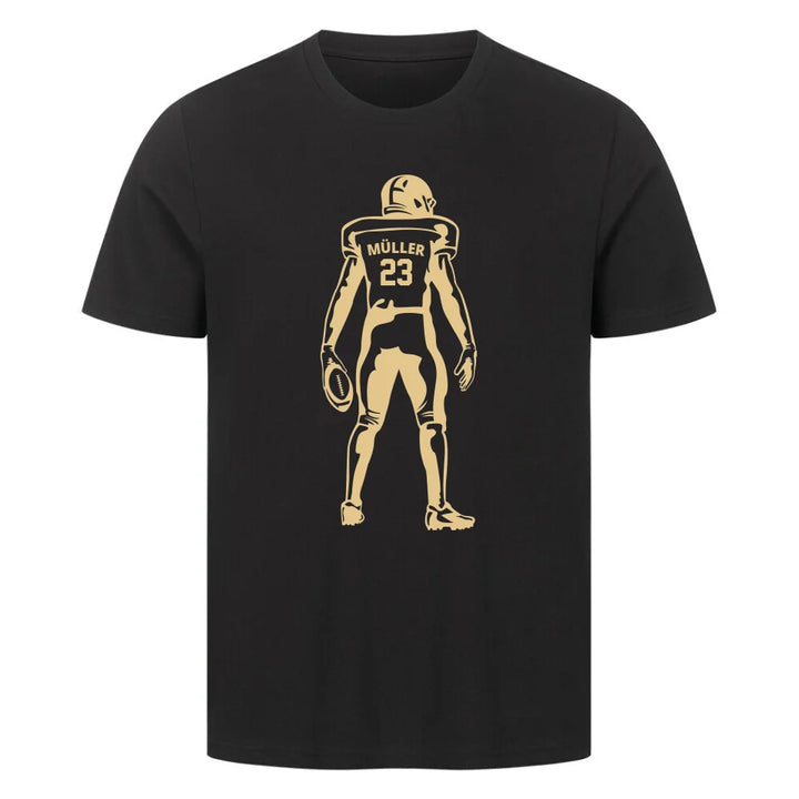 "Football Spieler" Premium Shirt Unisex (personalisierbar)