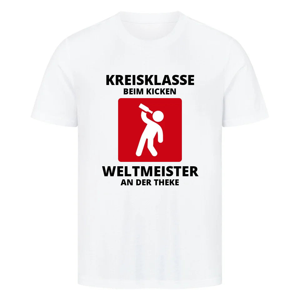 Personalisierbares lustiges witziges Sprüche Fußball T-Shirt