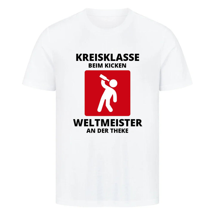 Personalisierbares lustiges witziges Sprüche Fußball T-Shirt