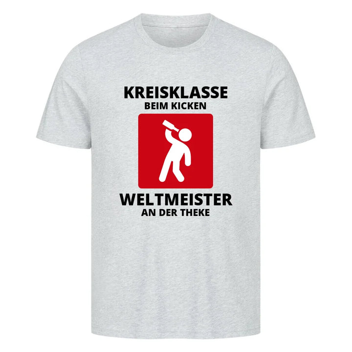 Personalisierbares lustiges witziges Sprüche Fußball T-Shirt