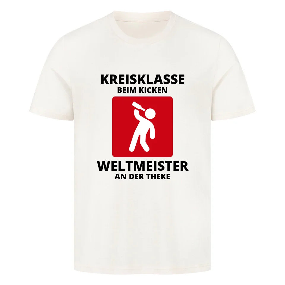 Personalisierbares lustiges witziges Sprüche Fußball T-Shirt