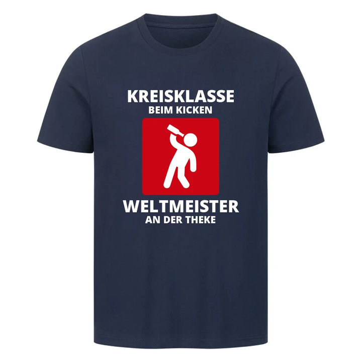 Personalisierbares lustiges witziges Sprüche Fußball T-Shirt