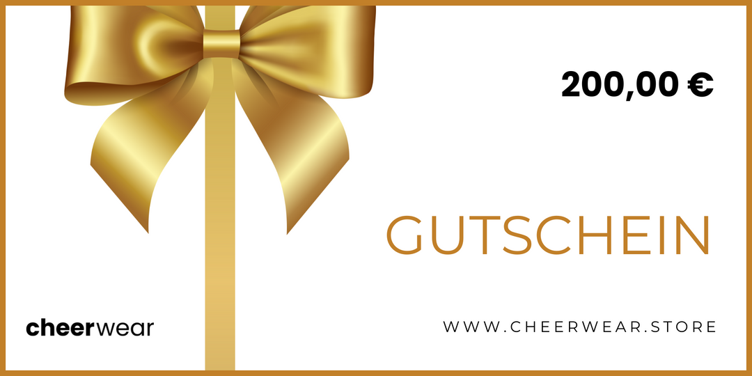 Geschenkgutschein - cheerwear